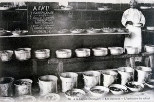 Fransız Yabancı Lejyonu, Sidi Bel Abbes, Cezayir, 1910.