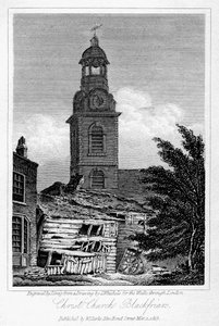 Christ Church, Blackfriars, Southwark, Londra, 1817.