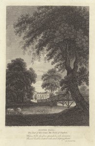 Robert Bloomfield, şair: Euston Hall (gravür) by J. Greig