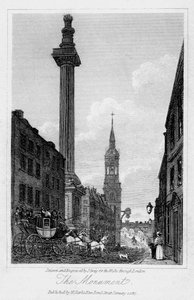 Anıt, Londra Şehri, 1817.