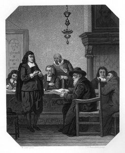Benedict Spinoza, 17. yüzyıl Hollandalı filozofu, c1870.