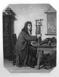 Christiaan Huygens, 17. yüzyıl Hollandalı matematikçi, astronom ve fizikçi, c1870.