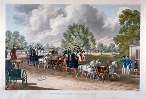 "Dörtlü Kulüp, Hyde Park", Londra, 1838.