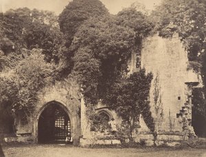 Eski Ağ Geçidi, Raglan Kalesi, Monmouthshire, 1855. by J. Holden