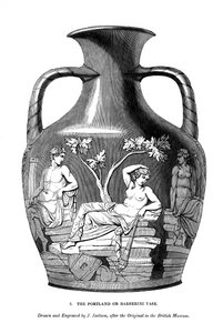 Portland veya Barberini Vazo, 1843