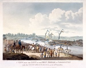 Bayswater, Paddington, Londra, 1801 by J Jeakes
