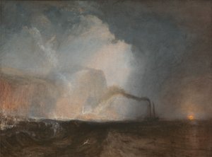 Staffa, Fingal Mağarası by Joseph Mallord William Turner