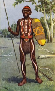 Avustralya yerlisi (renkli taş)