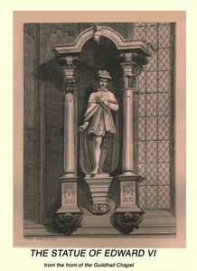 Edward VI Heykeli, 1886 by J Mills
