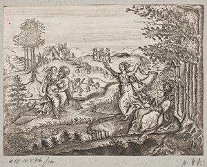 Adam Olearius til illüstrasyon, “Dahice bir şair Schich Saadi tarafından Farsça Rosenthal […]”, Schleswig 1660