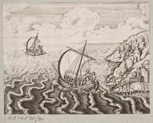Adam Olearius til illüstrasyon, “Dahice bir şair Schich Saadi tarafından Farsça Rosenthal […]”, Schleswig 1660