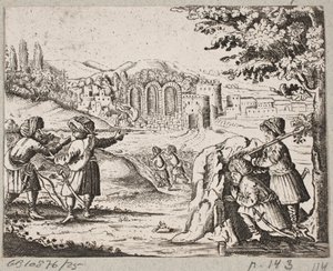 Adam Olearius til illüstrasyon, “Dahice bir şair Schich Saadi tarafından Farsça Rosenthal […]”, Schleswig 1660