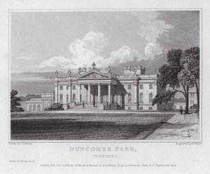 Duncombe Park, Yorkshire (gravür) by John Preston Neale