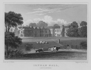 Irnham Hall, Lincolnshire (gravür)