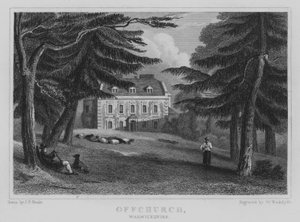 Offchurch, Warwickshire (gravür) by John Preston Neale
