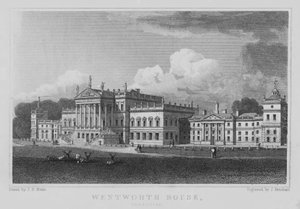 Wentworth Evi, Yorkshire by John Preston Neale