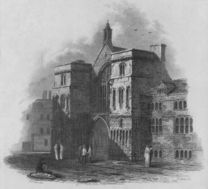 Westminster Salonu (gravür) by John Preston Neale