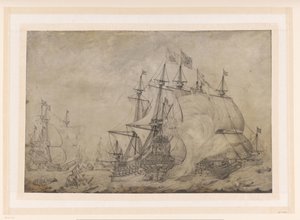 Terheide Savaşı, 1653 by J. Plas