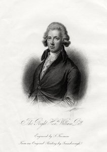 Genç William Pitt, İngiliz devlet adamı, 19. yüzyıl