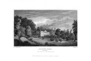 Aldbury Parkı, Surrey, 1829. by J. Rogers