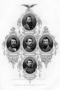 Konfederasyon Ordusu Generalleri, 1862-1867.