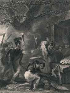 Druidlerin Katliamı, 19. yüzyılın ortalarında.