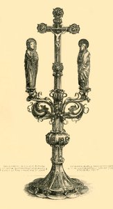 Dallı sunak haçı, 14-15. yüzyıl, 1881. by J. S. Goepel