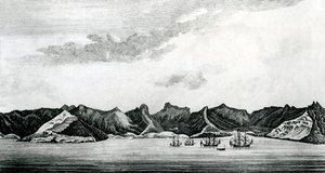 Juan Fernandes adasındaki Cumberland Körfezi
