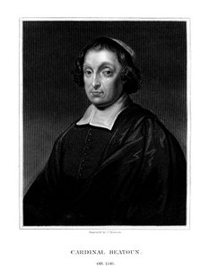 Kardinal David Beaton, St Andrews Başpiskoposu, 1825. by J. Thomson