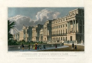 Cumberland Teras, Regents Park, Londra, 1827