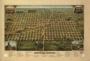 Mattoon, Illinois 1884