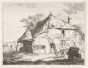 Bir kuyunun yanında çiftlik by Jabes Heenck