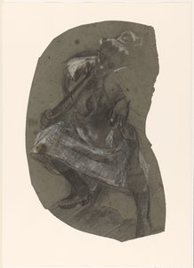 Ayakta kadın figürü by Jac van Looij