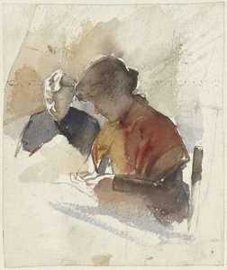 iki dikiş kadın by Jac van Looij