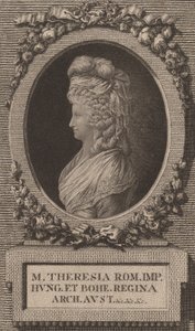 Marie-Thérèse, Kutsal Roma İmparatoriçesi. by Jacob Adam