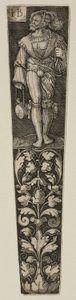Landsknecht ile Hançer Kılıf by Jacob Binck