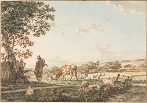 Köylü Pastoral Manzara, 1799.