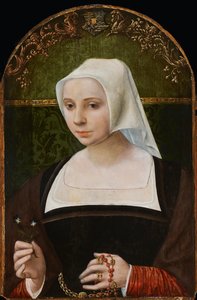 Barbara Arents, 1530. by Jacob Claesz. van Utrecht