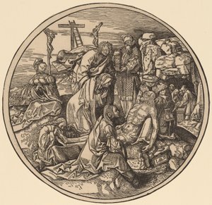Ağıt ve Entombment by Jacob Cornelisz van Oostsanen
