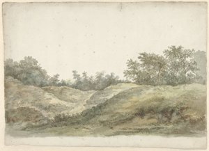 kumul manzarası by Jacob Ernst Marcus