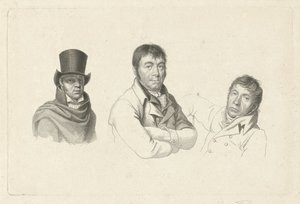 Jan Kamphuysen, Dirk Versteegh ve Hendrik de Flines