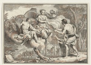 Ceres, Virgil'in Bucolia'sındaki Köylü Temsillerinde Görünüyor (dizi başlığı) by Jacob Folkema