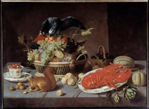 Sincap ile natürmort. Jacob Fopsen Van Es (v.1596-1666) Ec. Alev.