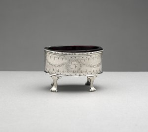 Tuzlu Yemek, c. 1785-1803 (gümüş ve cam) by Jacob Gerritse (attr.to) Lansing