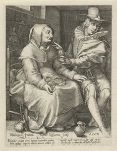 eşitsiz aşk by Jacob Goltzius (II)