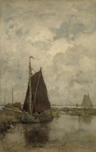 Donuk Havada Gemiler by Jacob Henricus or Hendricus Maris