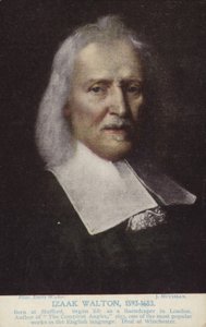 Izaak Walton (1593-1683), İngiliz yazar