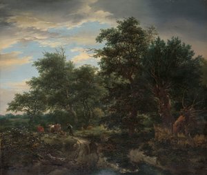 Orman sahnesi by Jacob van Ruisdael