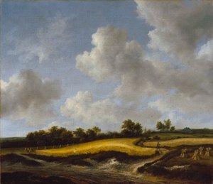Buğday Tarlası ile Manzara, c.1660