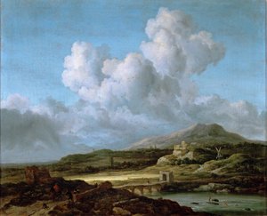  by Jacob Isaaksz. or Isaacksz. van Ruisdael
